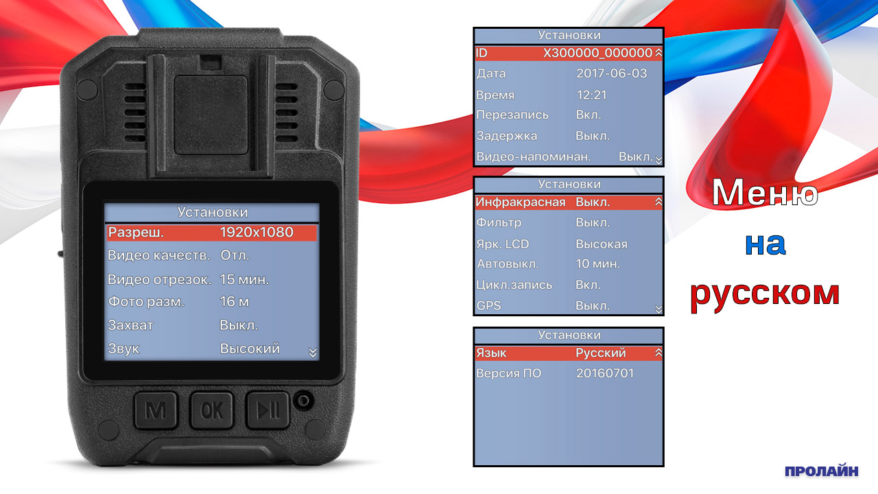 Персональный видеорегистратор Proline PR-PVR079-64