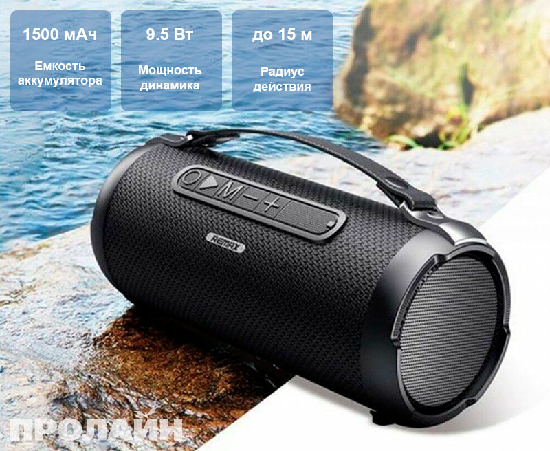 Беспроводная Bluetooth-колонка AWEI Y200 Red - стильное и компактное устройство