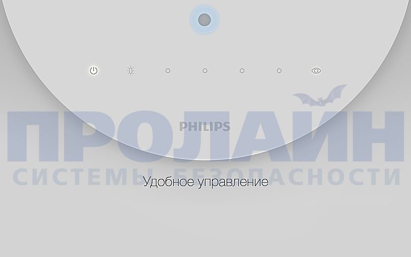 Независимые сенсорные кнопки для защиты глаз