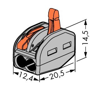 Клемма WAGO 222-412