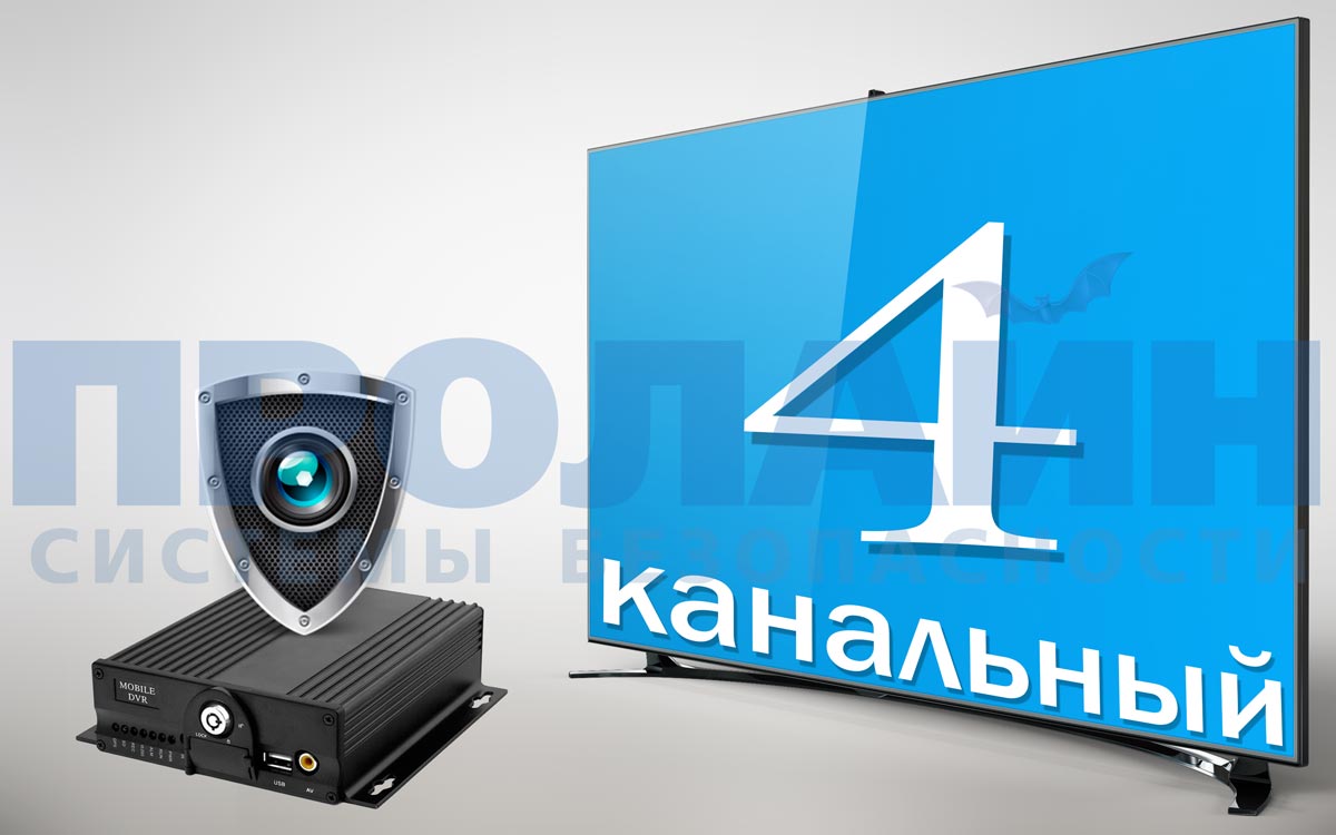 Автомоб. HD видеорегистратор Proline PR-MRA6504DG-WF