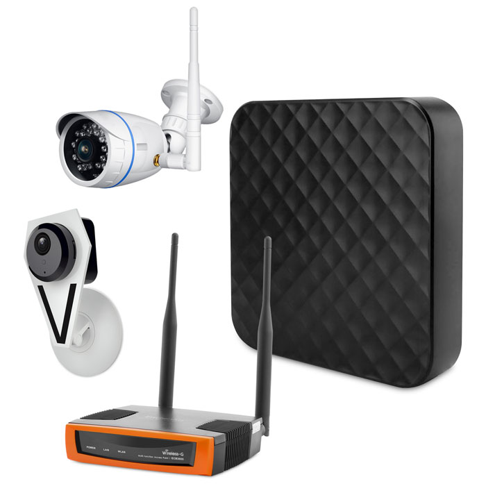 Комплект WiFi видеонаблюдения Qvint KIT Room and Street