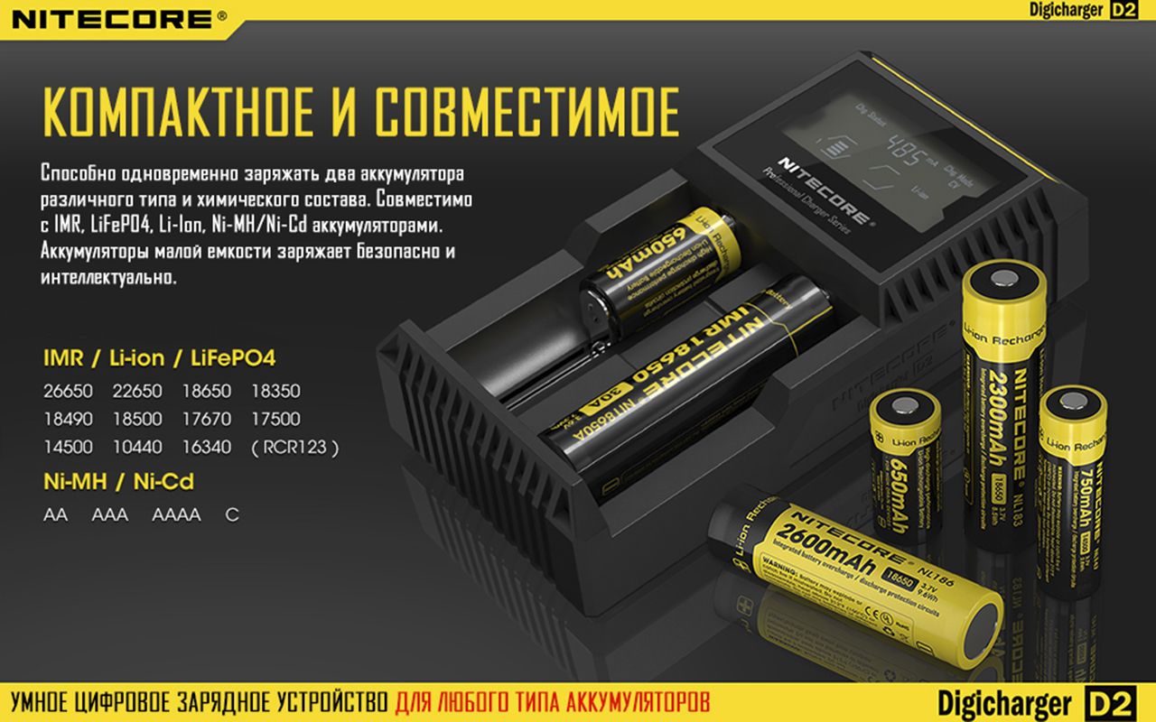 NiteCore D2