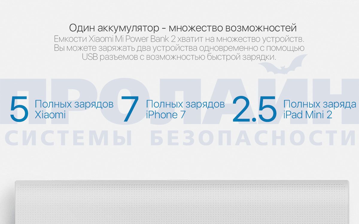 Xiaomi Mi Power Bank 2 20000