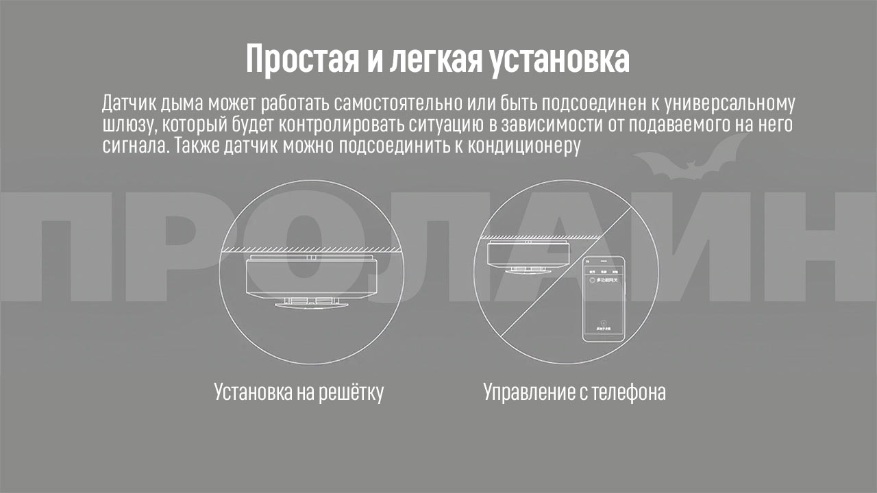 Датчик дыма Xiaomi MiJia Smoke Detector