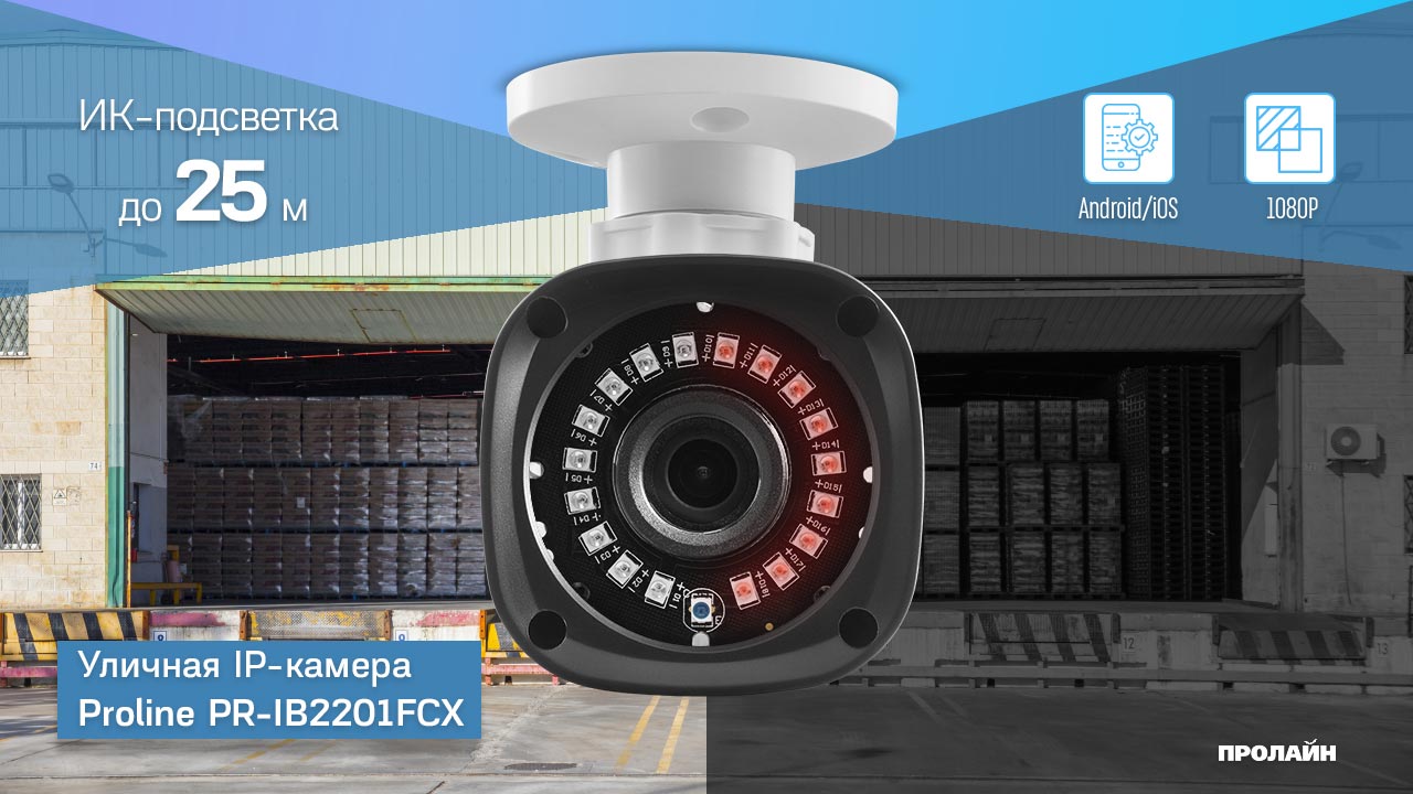 Уличная IP-камера Proline PR-IB2201FCX
