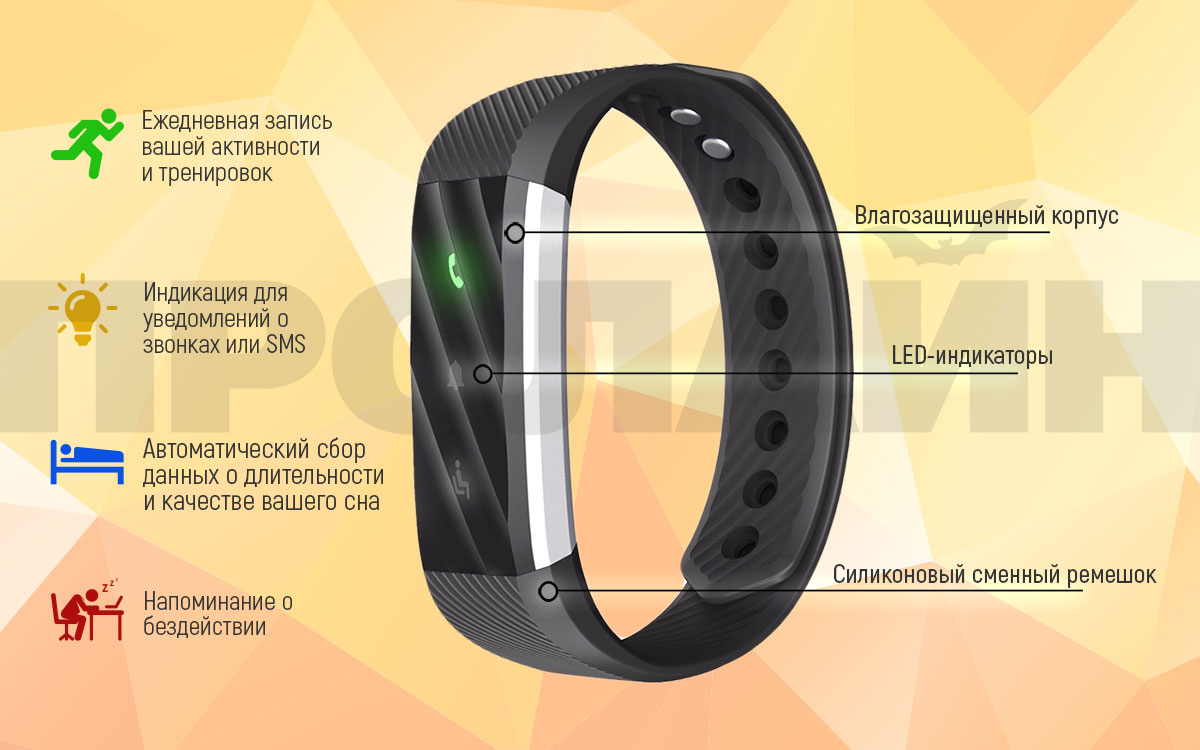 Фитнес-браслет VeryFit ID115 Lite