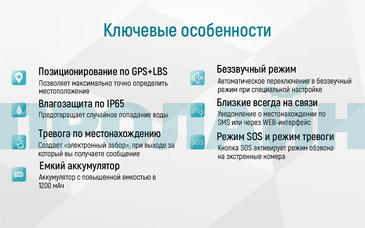 Персональный GPS-трекер GK309E