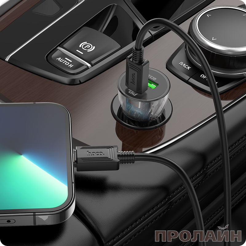 АЗУ HOCO Z47A Transparent discovery edition Black