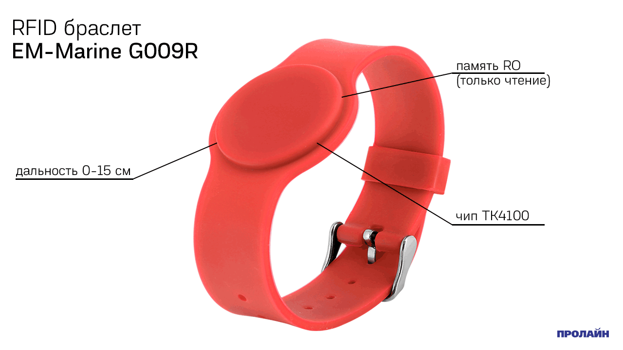 RFID-браслет EM-Marine G009R