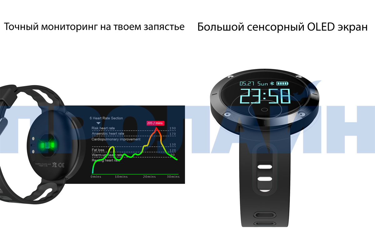 Умные часы Smart Watch DM58 Black