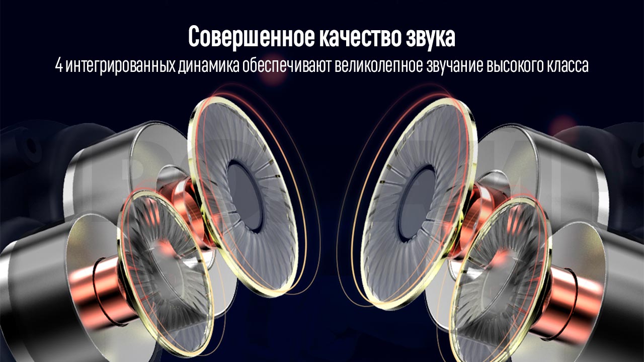 Наушники с микрофоном Tronsmart Encore Hydra
