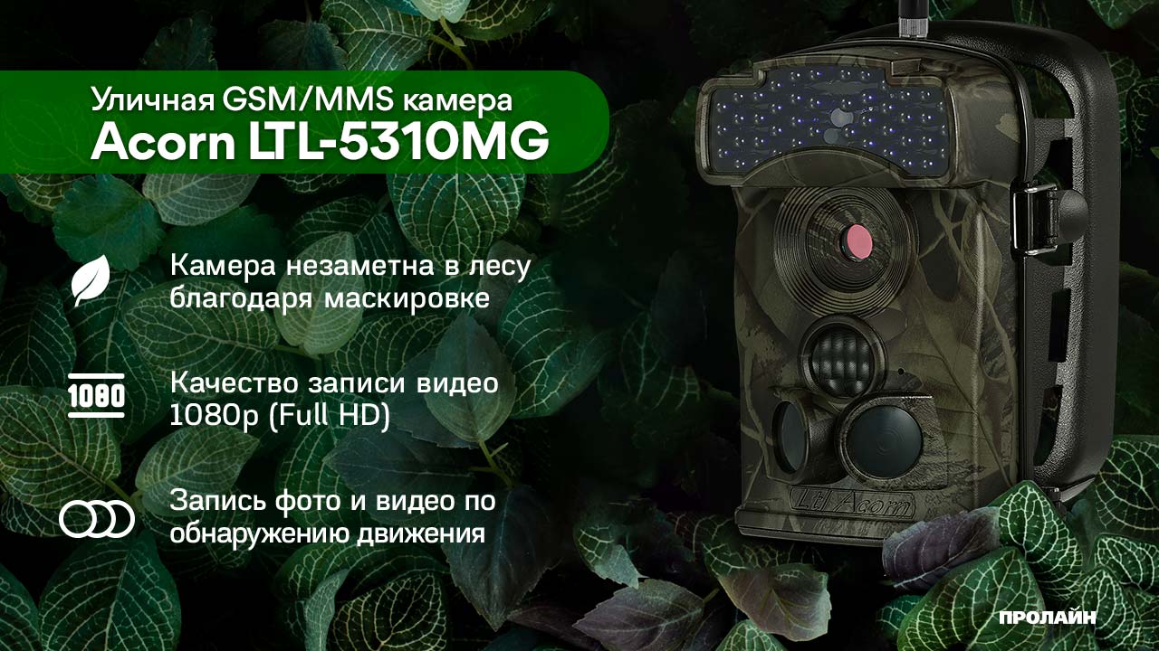 Уличная GSM/MMS камера Acorn LTL-5310MG