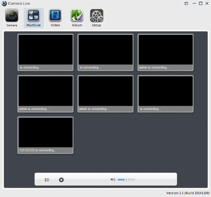 Программа для ПК "Camera Live"