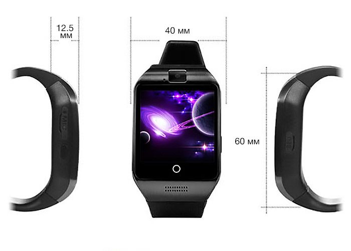 Умные часы с GPS Smart Watch Q18 Silver
