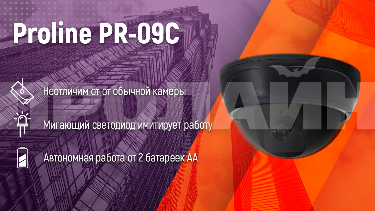 Муляж внутренней видеокамеры Proline PR-09C