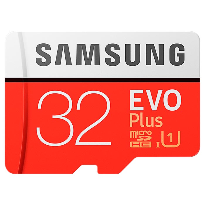 32Gb microSDHC C10 Samsung EVO Plus UHS-I
