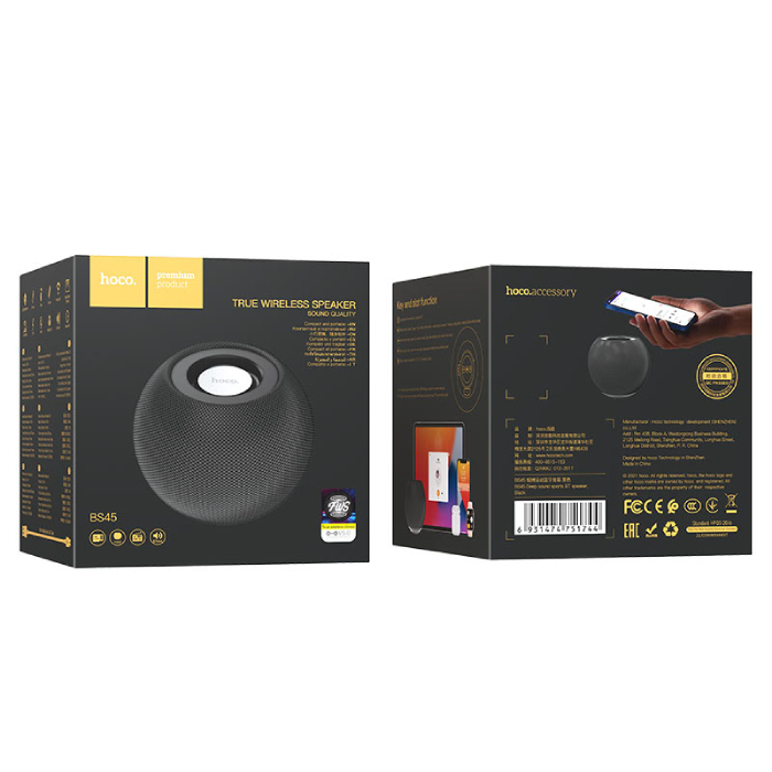 HOCO BS45 Deep Sound Sports Black