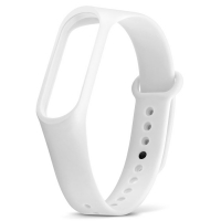 Ремешок для фитнес-браслета Xiaomi Mi Band 3 белый