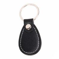 Брелок EM-Marine кожа черный