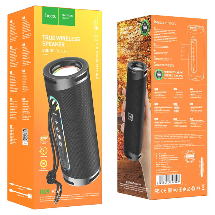 hoco-hc9-dazzling-pulse-sports-black-62114