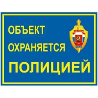 Наклейка 100х75 мм (Полиция уличная)