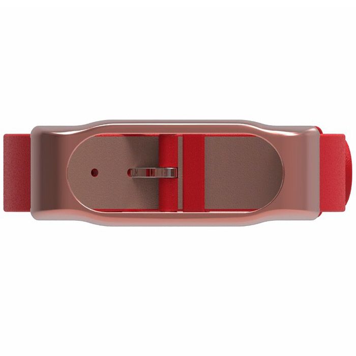 remeshok-dlja-mi-band-2-kozhanyj-s-metallicheskim-osnovaniem-krasnyj-57999
