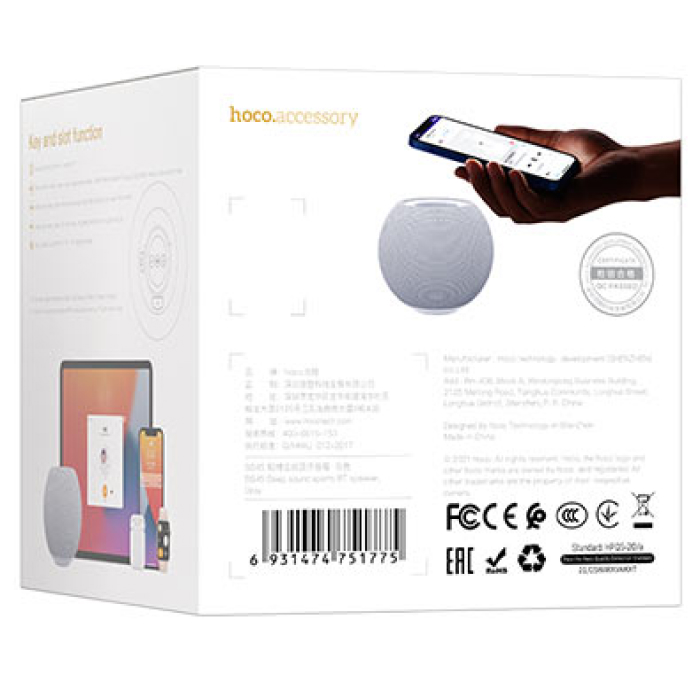 hoco-bs45-deep-sound-sports-white-62240