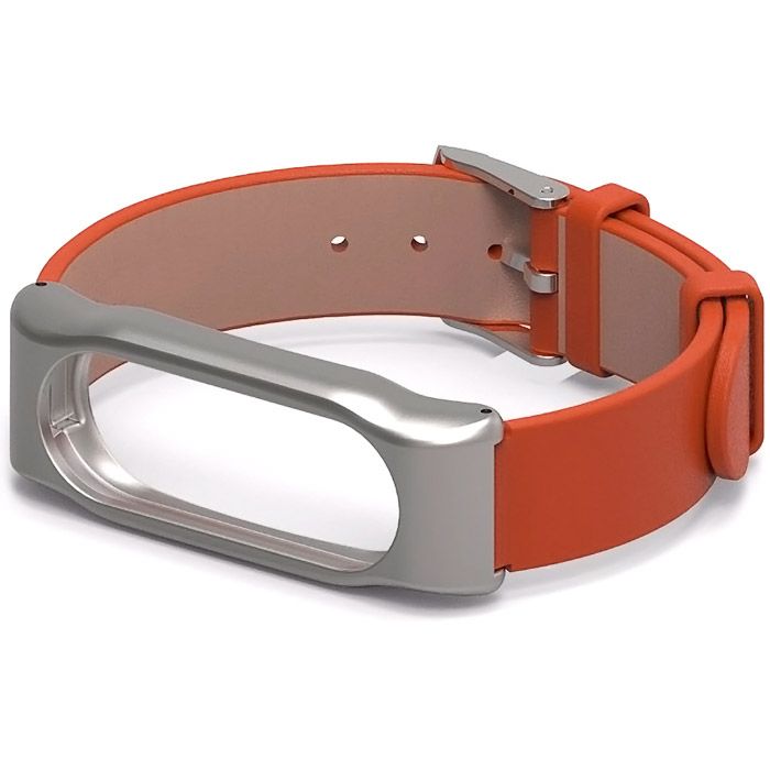 remeshok-dlja-mi-band-2-kozhanyj-s-metallicheskim-osnovaniem-korichnevyj-57998