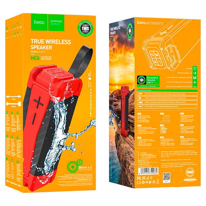 hoco-hc6-magic-sports-red-62158