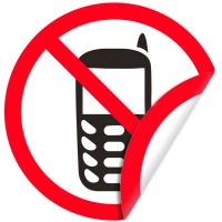 Наклейка 100 мм (Мобильный двухсторонняя)