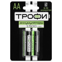 Трофи HR6-2BL AA 1500mAh 2шт.