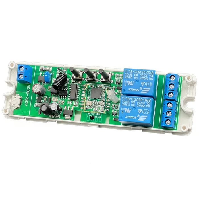 WiFi, Bluetooth, RF реле 2Ch TY-WD225-RF
