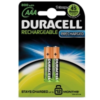 Duracell DX2400 HR03-2BL AAA 800mAh