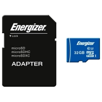 32Gb microSDHC C10 Energizer UHS-I U3 Ultimate
