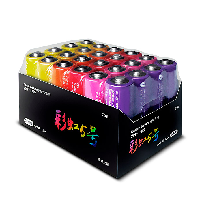 Xiaomi Rainbow ZI5 Alkaline Battery AA