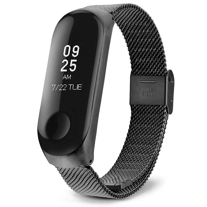 Xiaomi Mi Band 3 Milanese Loop черный