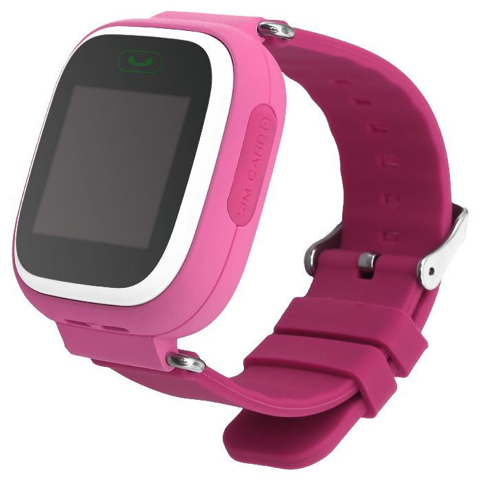Smart Baby Watch Q80 Pink