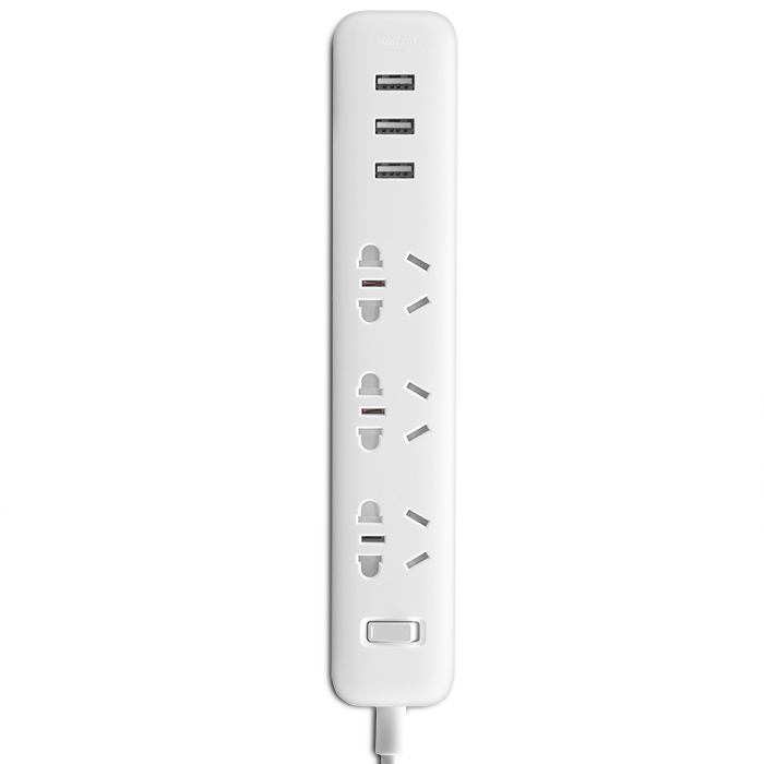 Xiaomi Mi Power Strip 3 Sockets/3 USB White