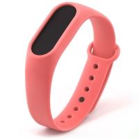 Ремешок для фитнес-браслета Mi Band 2 розовый