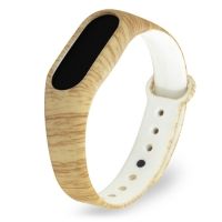 Ремешок для фитнес-браслета Mi Band 2 с узором дерево