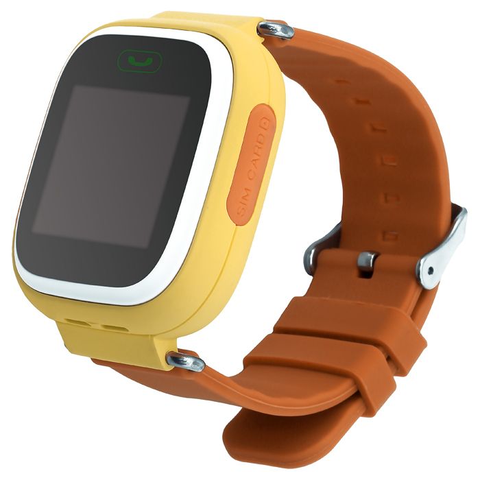 Smart Baby Watch Q80 Yellow