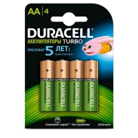 Duracell DX1500 HR6-4BL AA 2400-2500 mAh 4 шт.