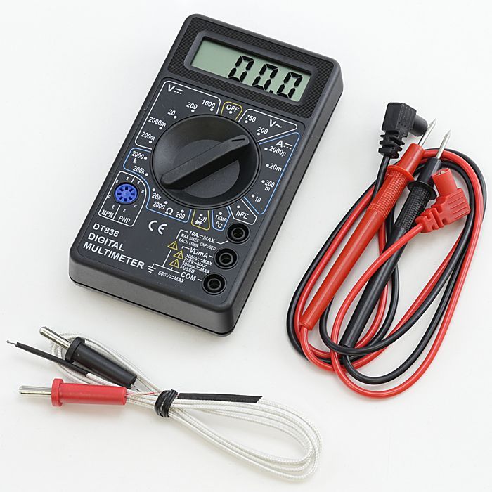 Тестер мультиметр цифровой DT-838 Electro max