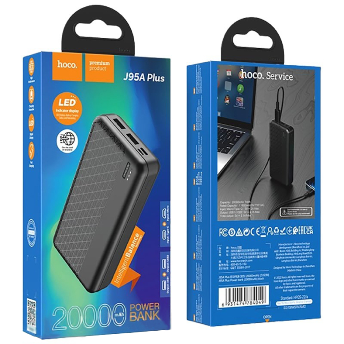 hoco-j95a-plus-black-62244