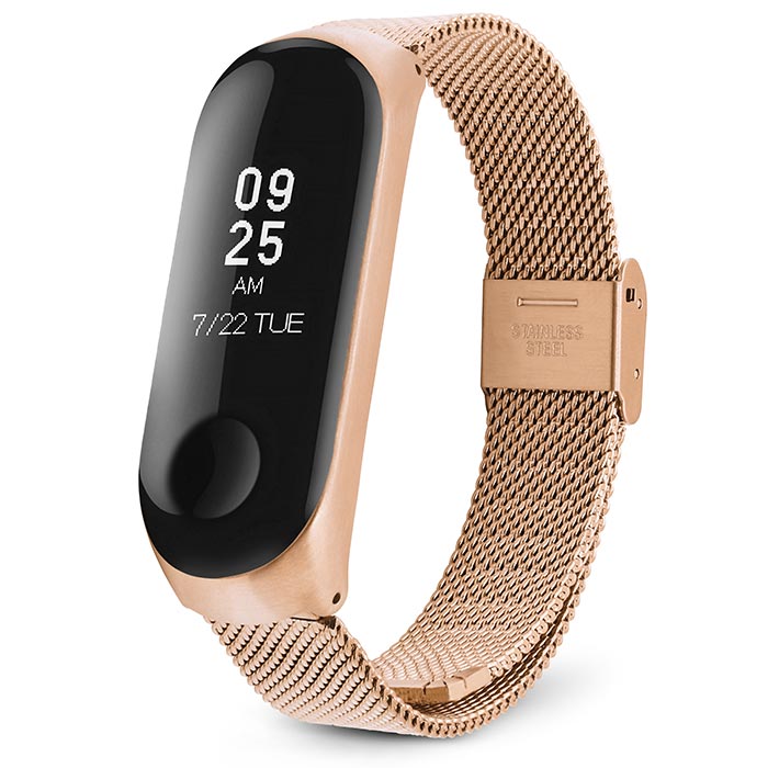 Xiaomi Mi Band 3 Milanese Loop золотой