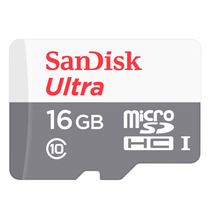 16Gb microSDHC С10 SanDisk Ultra