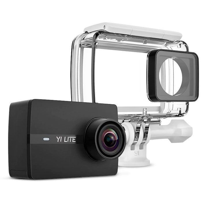 Xiaomi YI Lite Action Camera Waterproof Case Kit Black