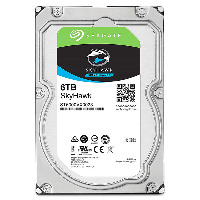 3.5 HDD 6Tb Seagate SATA-III SkyHawk