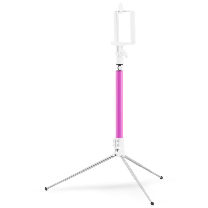 Монопод для селфи DISPHO WS-SQB801 Pink